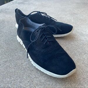 Cole Haan Zerogrand Wing Tip Oxford Suede